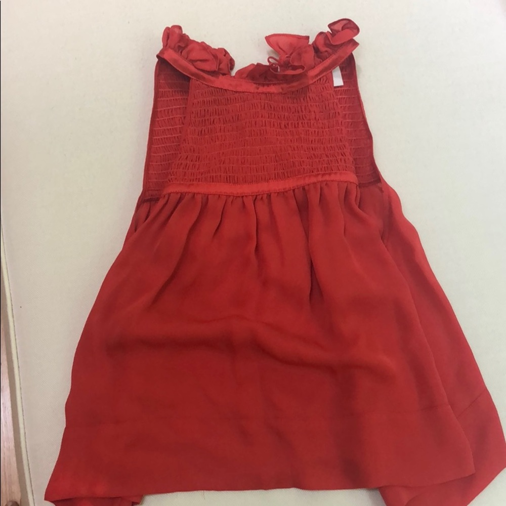 Silk tank top